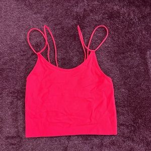 Hot Pink Crop Top